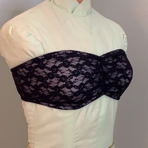 MUDD Black Lace Bandeau